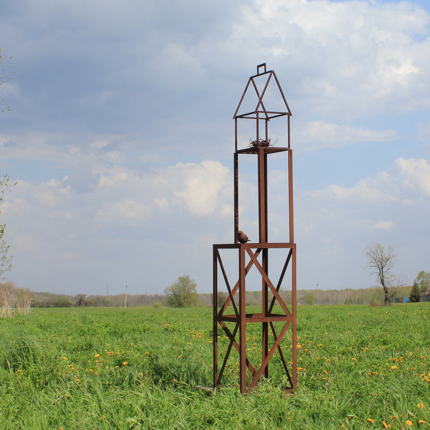 Steel sculpture