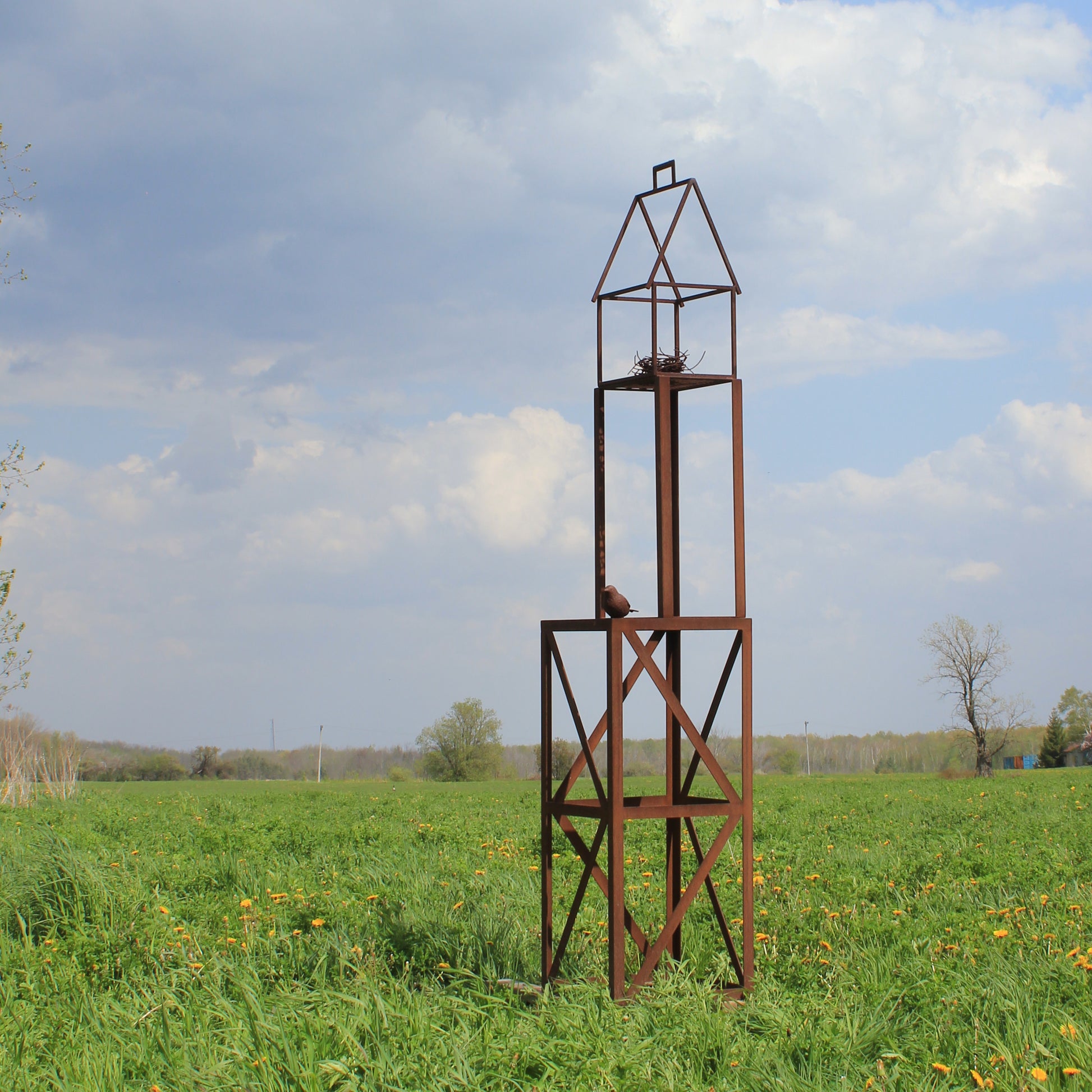 Steel sculpture